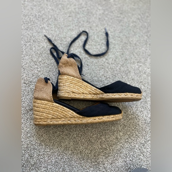 Castañer Carina Ankle Tie Wedge Espadrilles - Picture 2 of 5